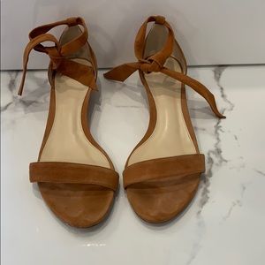 Alexandre Birman Clarita Sandal Suede Low Heel